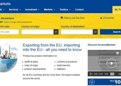 Access2Markets - New portal for information on trade