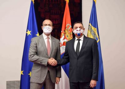Ambassador Fabrizi and Minister Vulin about European Integration 