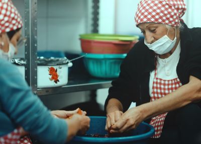 Ajvar, pindjur and plum jam - with the flavour of humanity