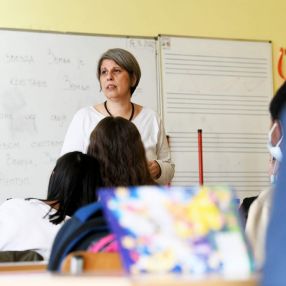 66 Ukrainian children in school desks across Serbia
